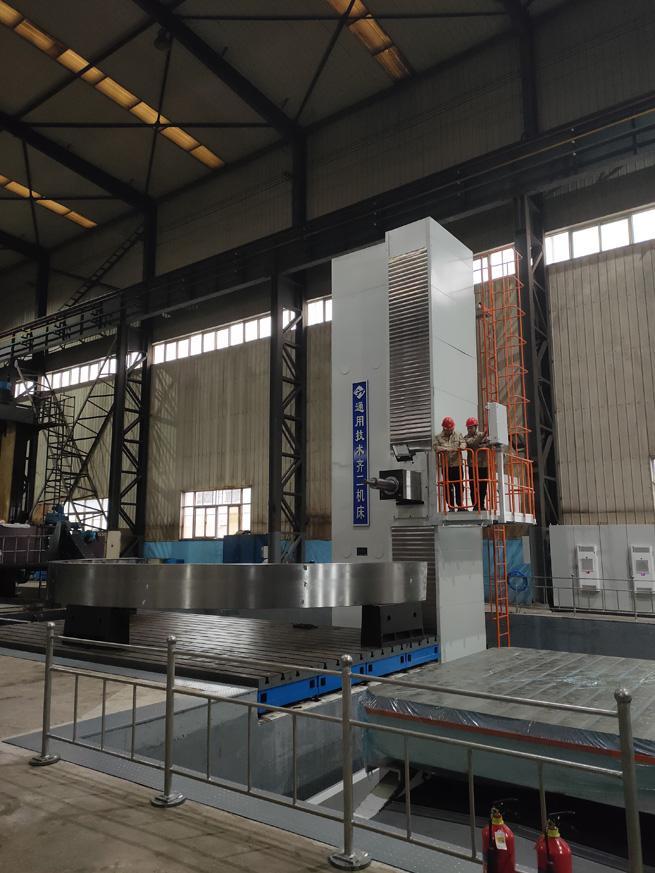 the tk6920 cnc boring and milling machine of citic ic has been successfully installed 3