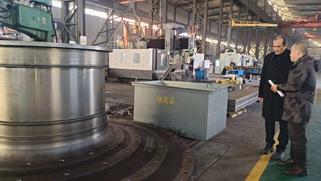 middle eastern customers visited cic for project progress on two sets of 47 7m ball mills 3 middle eastern customers visited cic for project progress on two sets of 47 7m ball mills 3