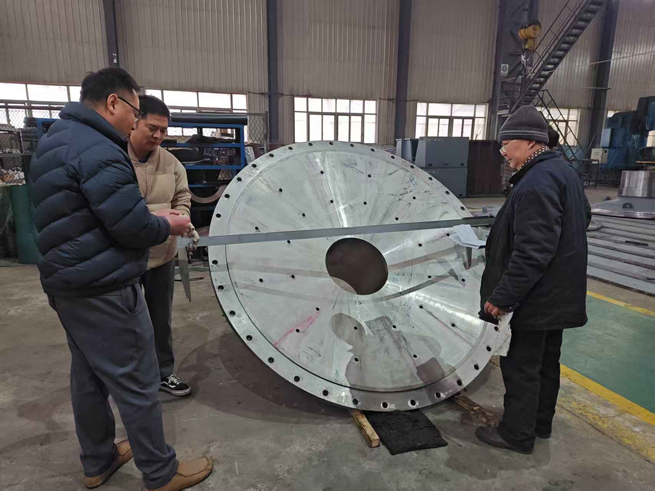 on site third party inspection of our moroccan customers ball mill building a solid foundation for quality with strict standards 1