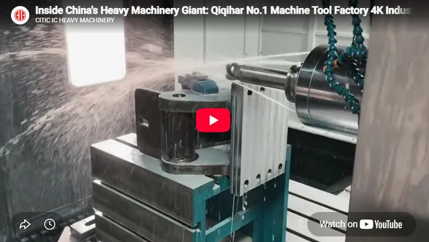 Inside China's Heavy Machinery Giant: Qiqihar No.1 Machine Tool Factory 4K Industrial Manufacturing